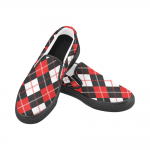 Beauty Checkered Slip On Shoes