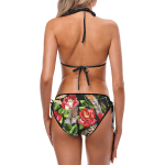 Realistic Floral Bikini Swimsuit