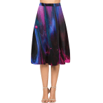 Fashionable Colorful Crepe Skirt