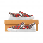 Cute Checkered Slip On Shoes