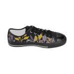 Incredible Floral Print Canvas Sneakers