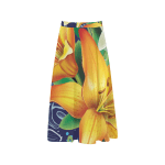Huge Flower Crepe Skirt