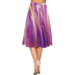 Color Shower Crepe Skirt