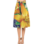 Huge Flower Crepe Skirt