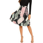 Stylish Pleated Midi Skirt