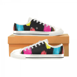 Multi Color Touch Canvas Sneakers