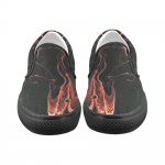 Fire Pattern Slip On Shoes