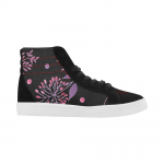 Stylish Floral High Top Canvas Sneakers
