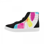 Colorful Spot High Top Canvas Sneakers