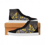 Stunning Print High Top Canvas Sneakers