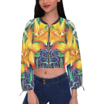 Special Floral Cropped Jacket