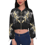 Floral Shade Cropped Jacket