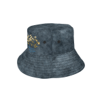 Denim Flowers Unisex Bucket Hat