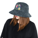 Dashing Flower Unisex Bucket Hat
