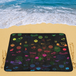 Awesome Pattern Foldable Beach Mat