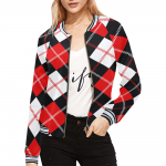 High-Class Checkered Stripes Jacket