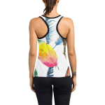 Feather Pattern Tank Top