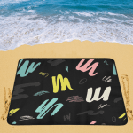 Attractive Print Foldable Beach Mat