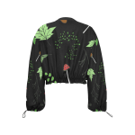 Exclusive Floral Print Cropped Jacket