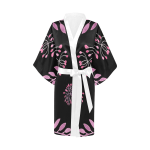 Creative Floral Short Kimono Robe