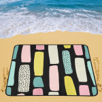 Colorful Brick pattern Foldable Beach Mat